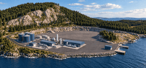 Illustrasjon av Haugalandet biogassanlegg